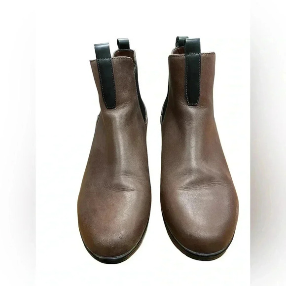 Cole Haan Signature Grandos Waterproof Wedge Brown  Chelsea Boots Size 8.5 - Picture 8 of 12
